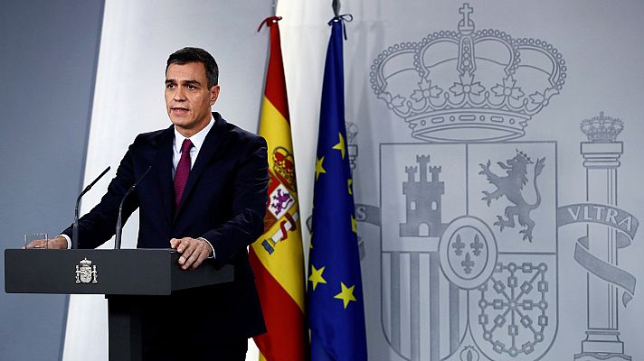 Sanchez a Torra: "tiene el deber político y el deber moral de condenar el uso de la violencia en Barcelona"