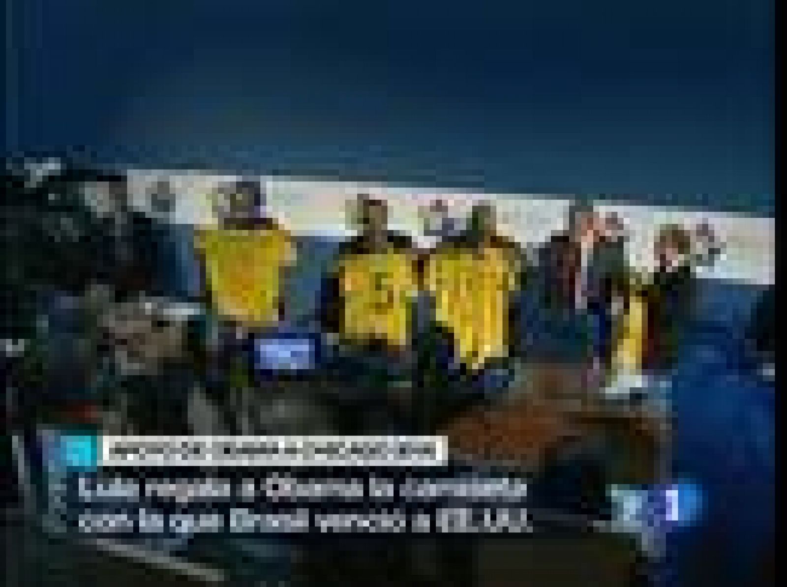 El G-8, con la canarinha | Ver