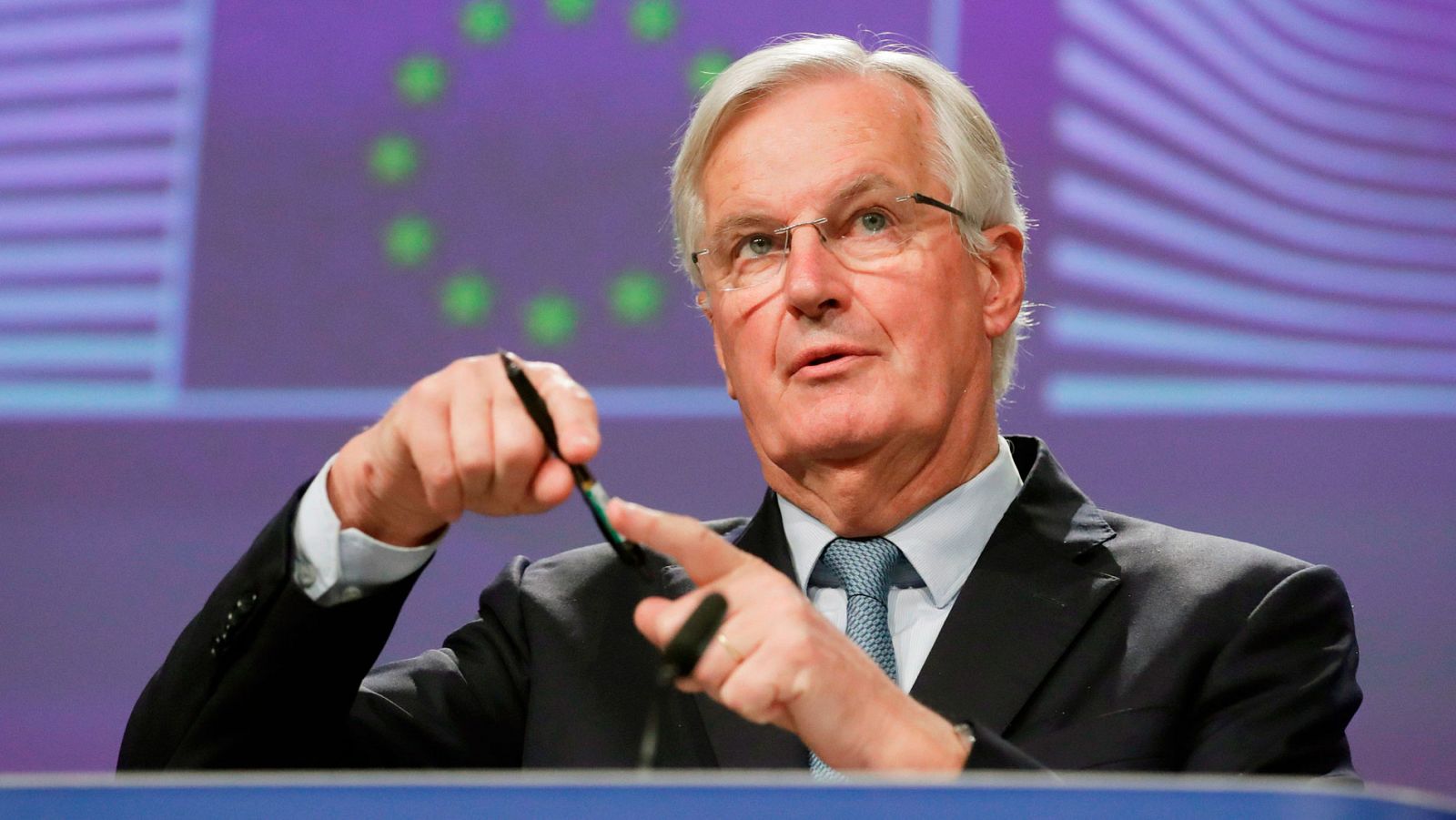 Barnier anuncia un acuerdo con el Reino Unido para una "salida ordenada" de la Unión Europea