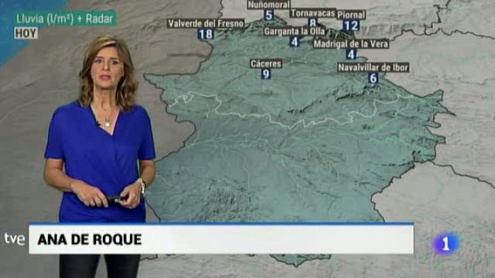 El tiempo en Extremadura - 17/10/19