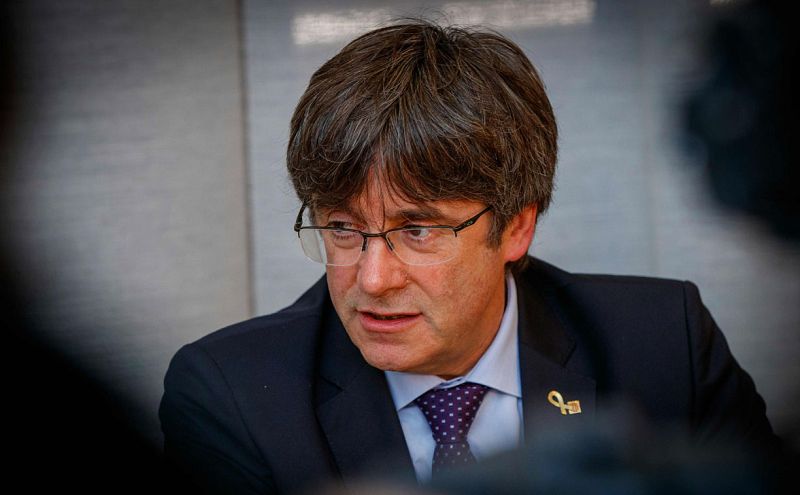 Puigdemont condena la violencia aunque asegura no tener información sobre los últimos disturbios en Cataluña