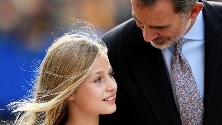 Doña Leonor ofrece su primer discurso en la entrega de los Premios Princesa de Asturias