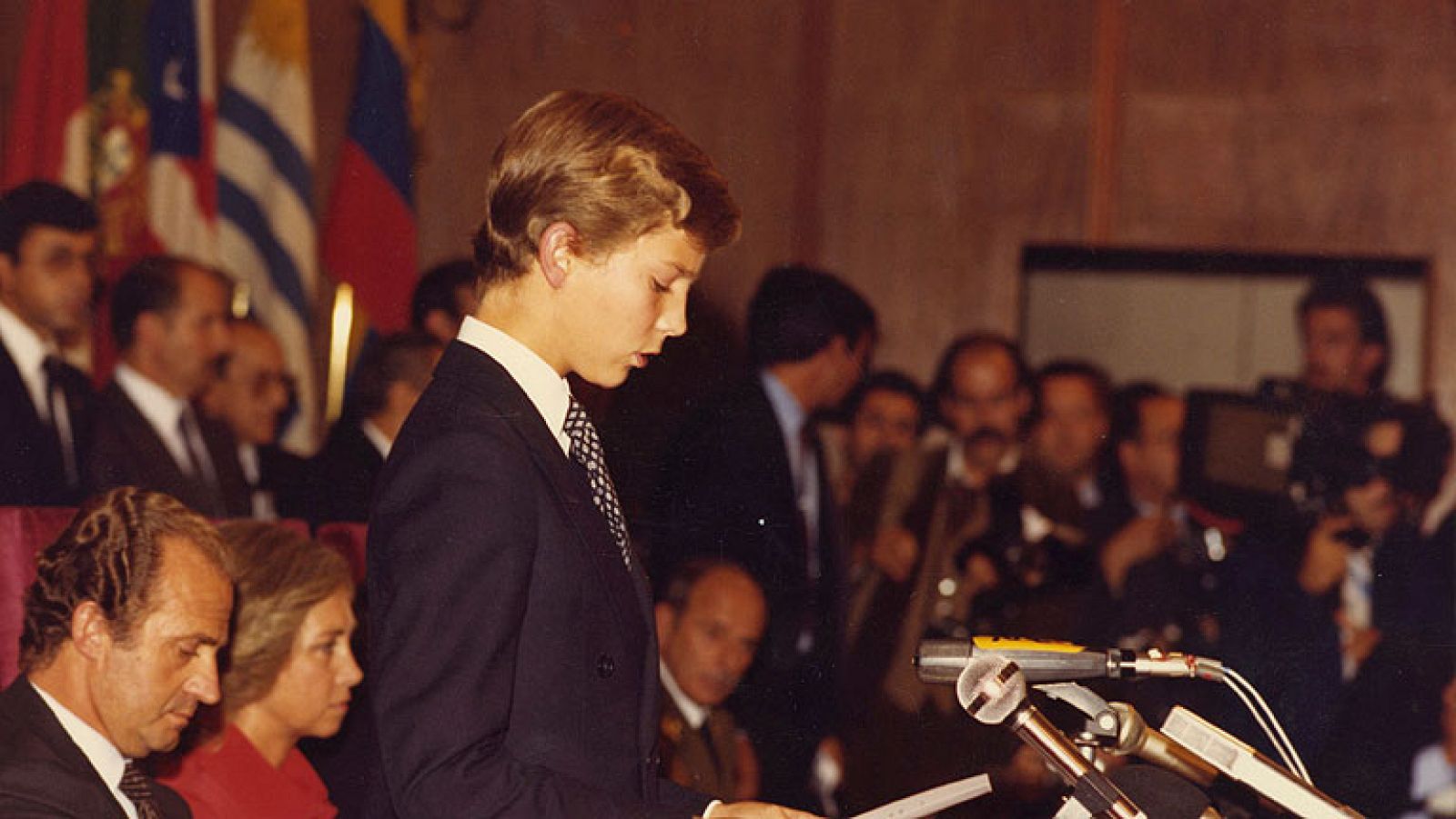 Primer discurso del Príncipe de Asturias en los Premios "Príncipe de Asturias"