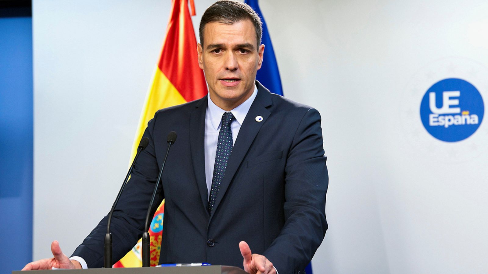 Telediario 1: Pedro Sánchez: "Los culpables de los actos vandálicos serán identificados no habrá impunidad" | RTVE Play