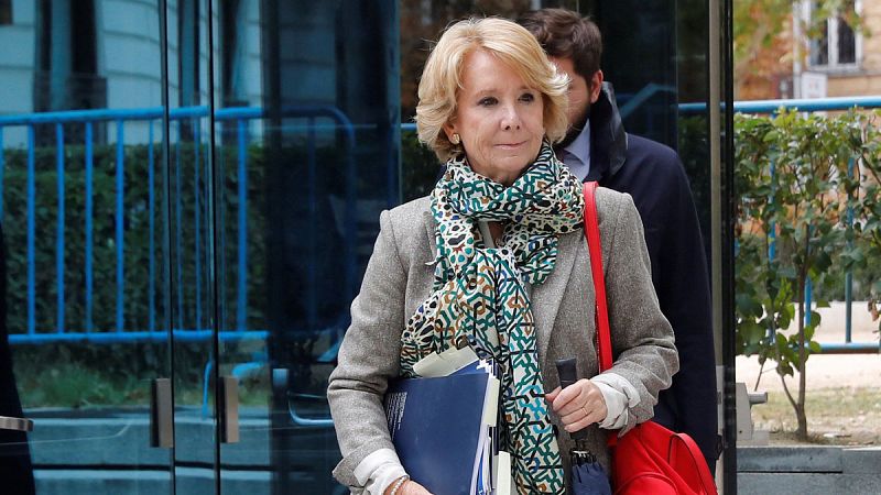 Esperanza Aguirre se desmarca de la financiación ilegal del PP y señala al gerente