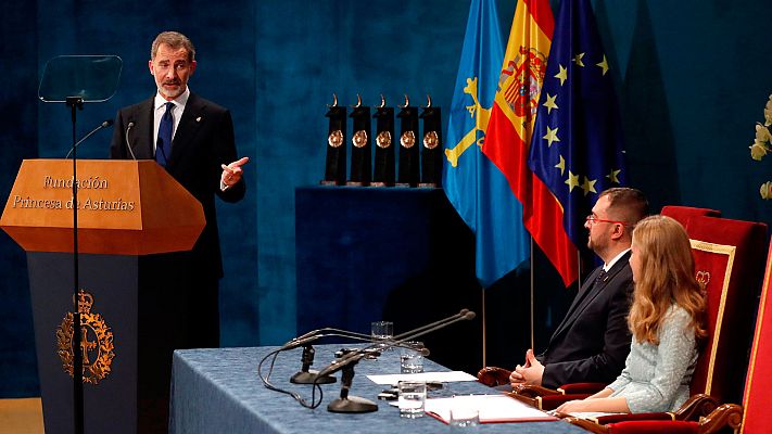 Premios Princesa de Asturias - Discurso completo del rey en los Premios Princesa de Asturias
