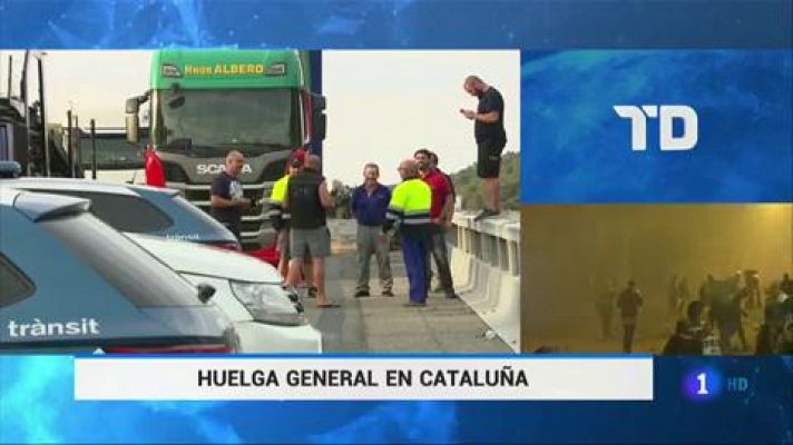 La huelga general en Cataluña afecta sobre todo a la movilidad