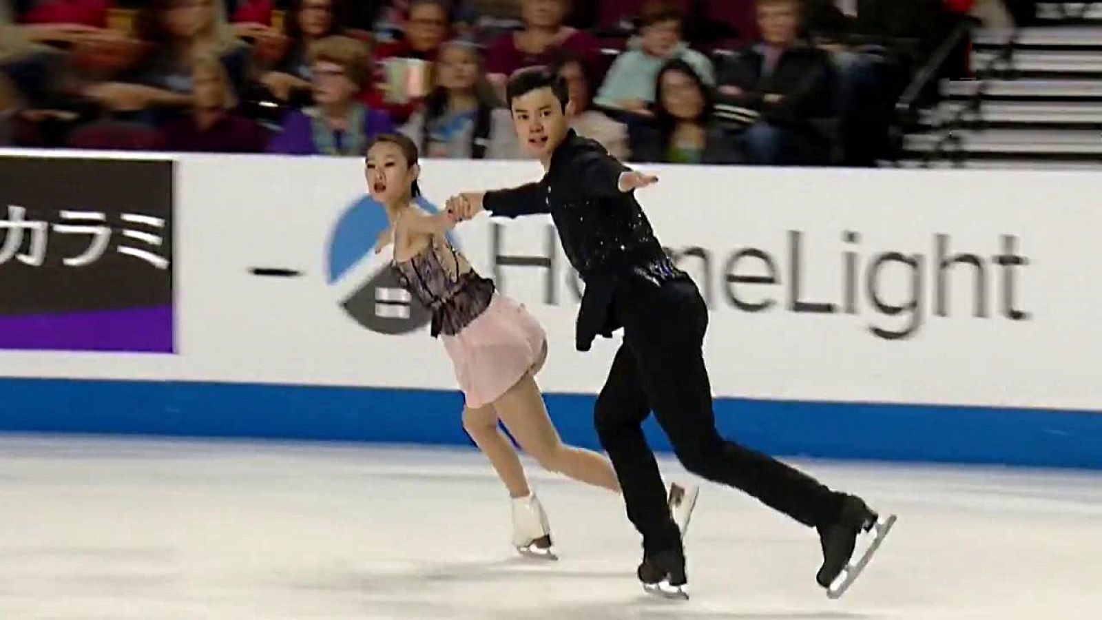 Patinaje artístico - Skate América. Programa corto parejas. Desde Las Vegas (EEUU) - RTVE.es