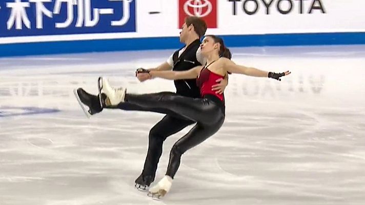 Patinaje sobre hielo - Skate América. Programa corto de Danza