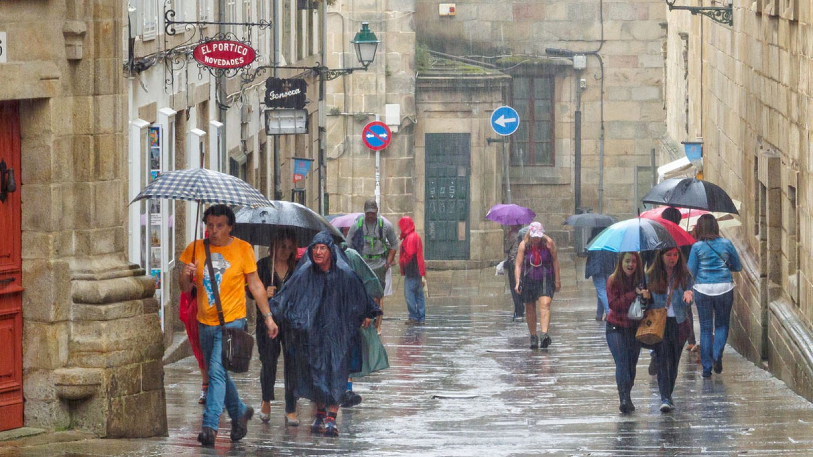 El Tiempo: Lluvias en la mitad norte peninsular y temperaturas en descenso