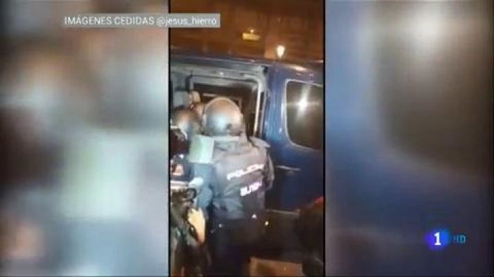 Dos heridos en los disturbios en Cataluña en estado muy grave, uno de ellos el policía que recibió una pedrada el viernes