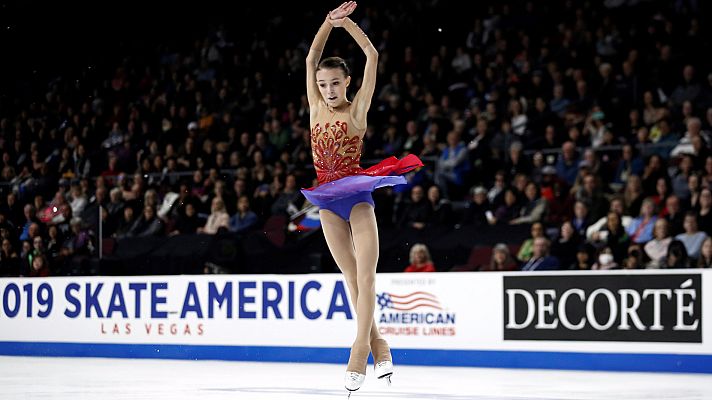 Patinaje sobre hielo - Los dos cuadrúples de Shcherbakova, de 15 años, que le han dado el Skate América