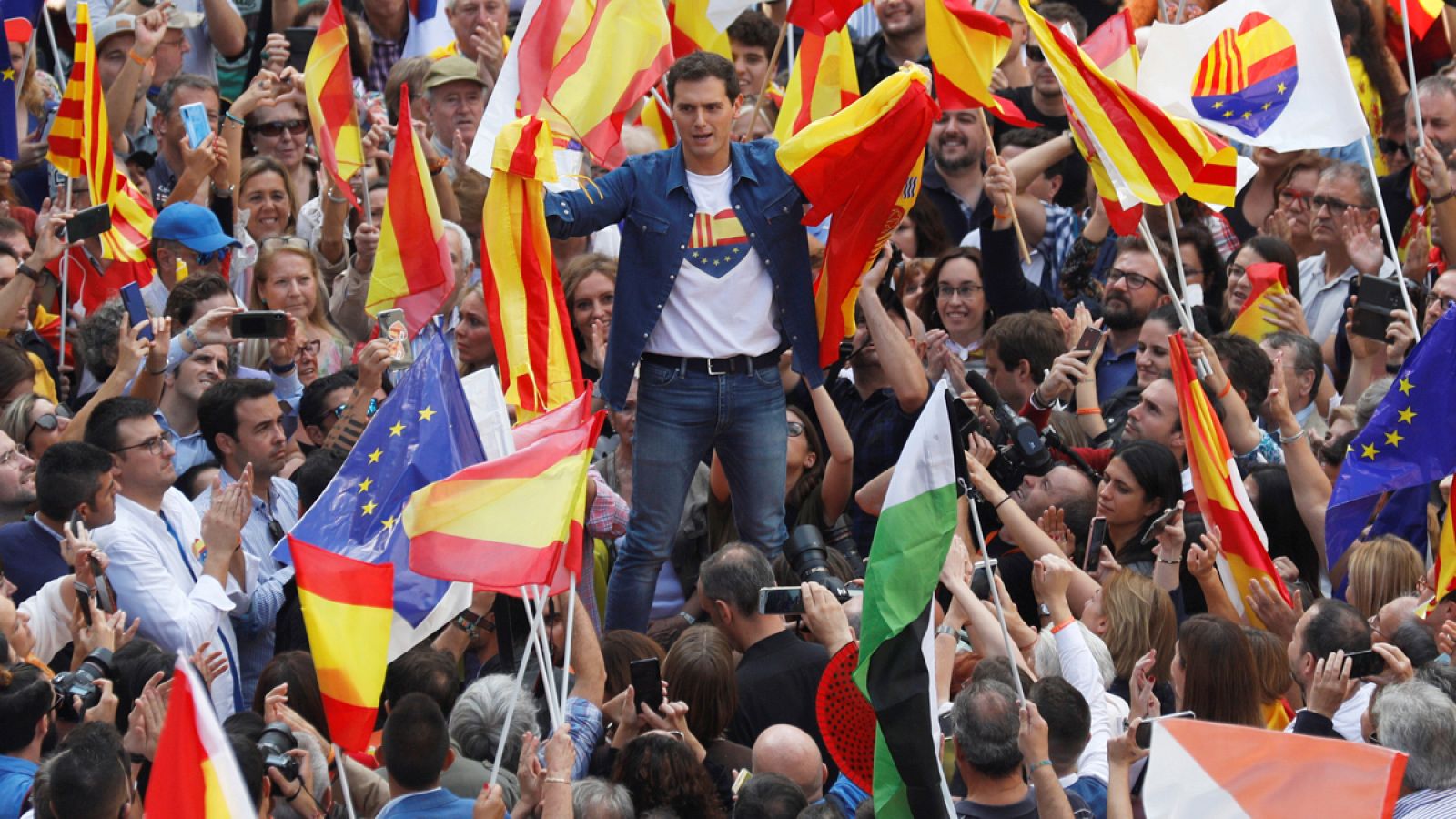 Cataluña | Rivera pide el cese de Torra: "No queremos que Cataluña sea un territorio sin ley"