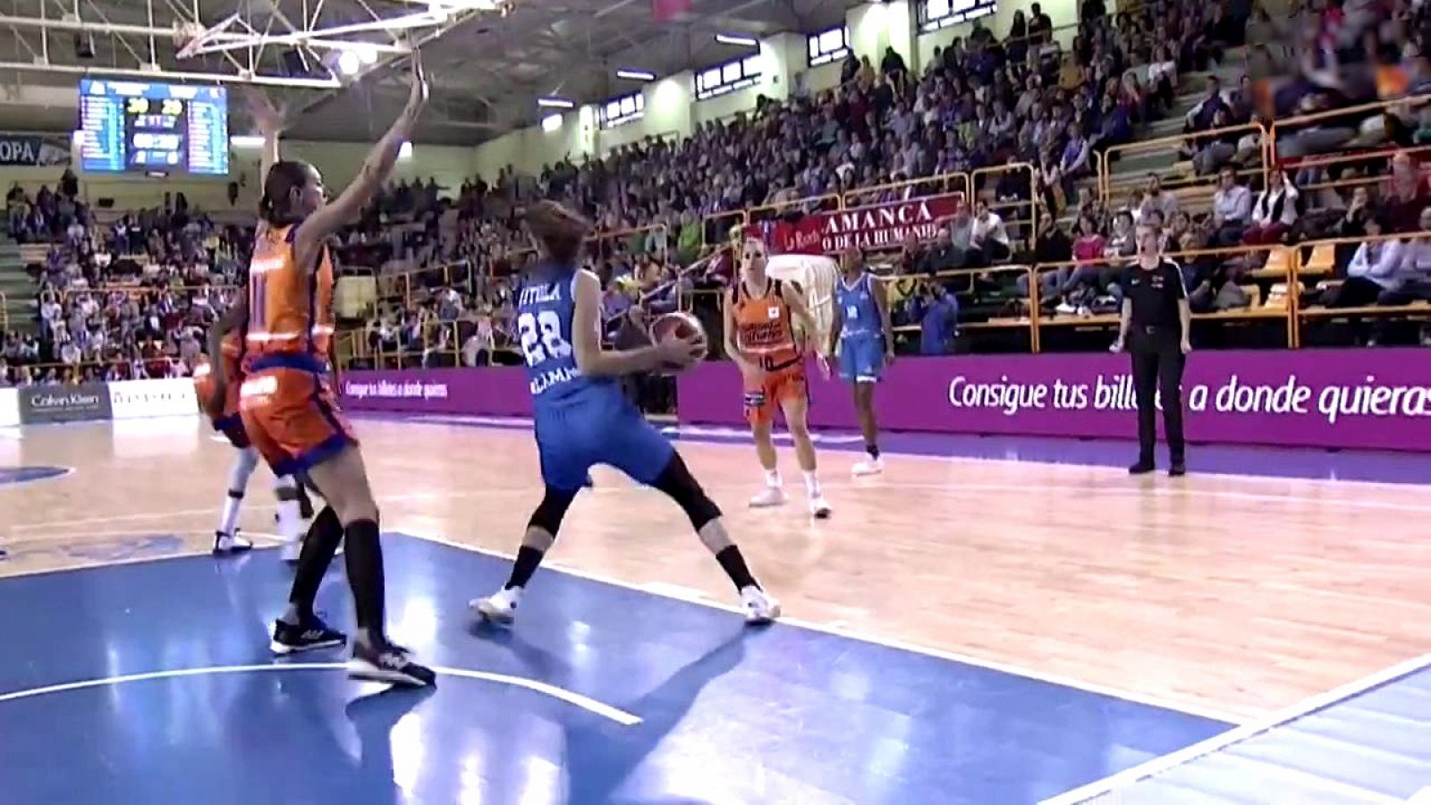 Baloncesto - Liga femenina 5ª jornada: Perfumerías Avenida - Valencia Basket - RTVE.es