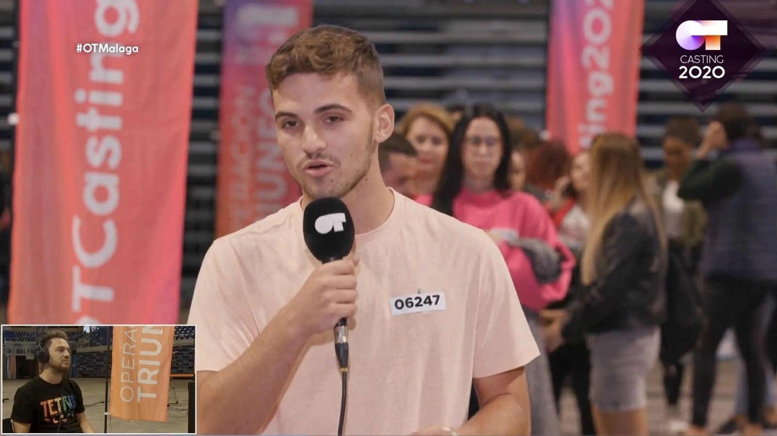 Pablo Alborán y su doble también malagueño en la fase 1 del casting de OT 2020 en Málaga