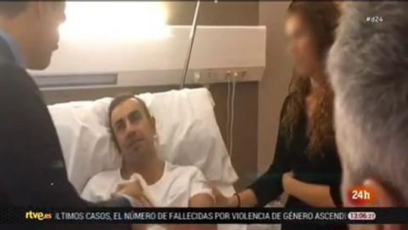 Sánchez visita la Jefatura de Policía de Barcelona y a los agentes heridos en los disturbios de la semana pasada