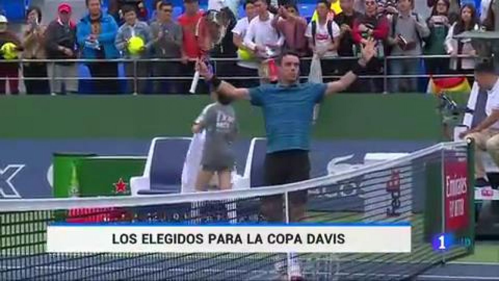 Telediario 1: Nadal, Bautista, Carreño, Feliciano y Granollers; el equipo español para la nueva Copa Davis | RTVE Play