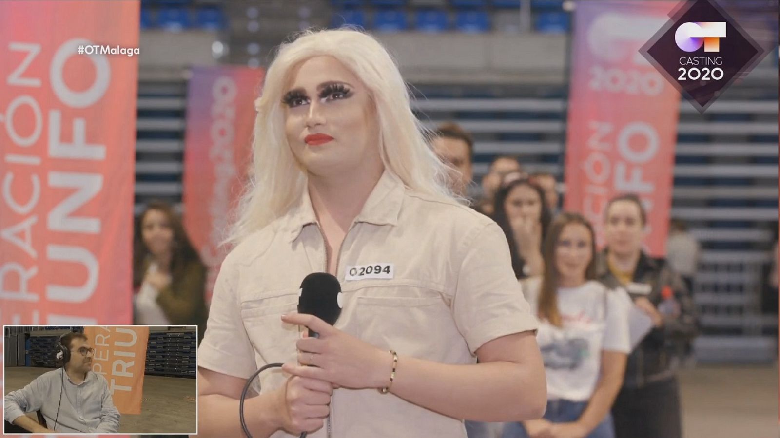 Christina Aguilera, versión malagueña en la fase 1 del casting de OT 2020 en Málaga