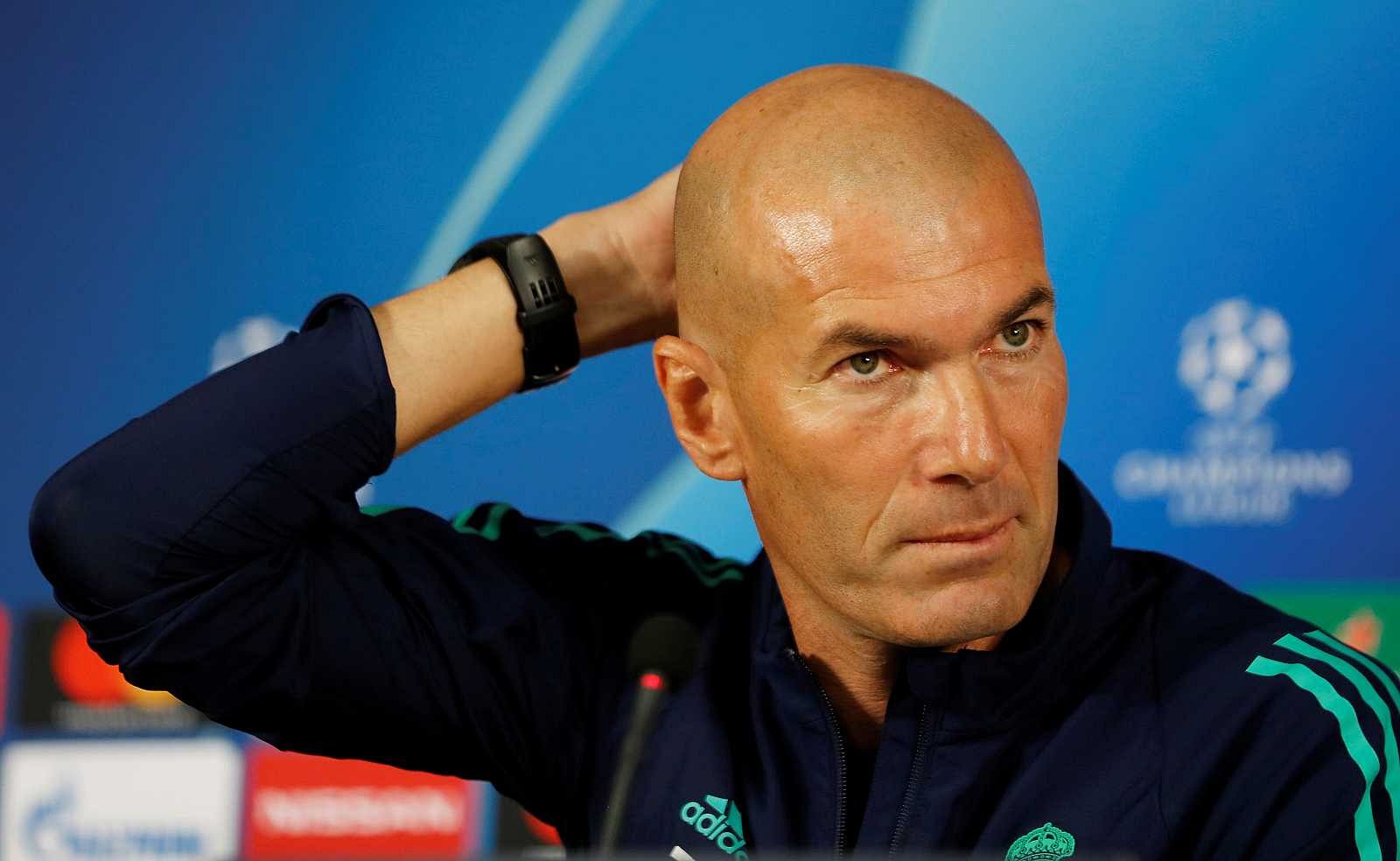 Zidane: "Me molesta lo que se está diciendo, que se pueda cambiar el entrenador" - rtve.es