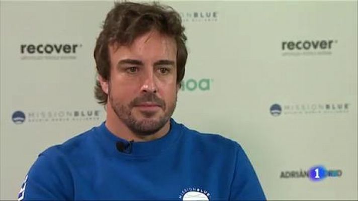 Telediario 1 - Alonso: "Ganar el Dakar es un objetivo que me planteo"