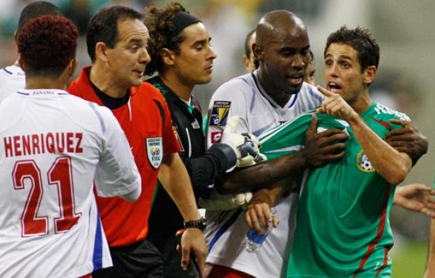  - El México - Panamá termina a tortas