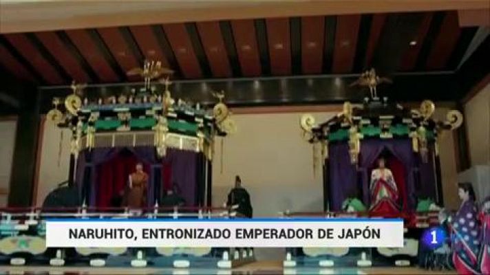  Naruhito es proclamado emperador de Japón en una ceremonia oficial