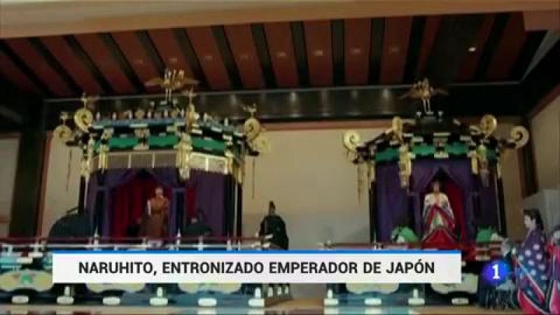 Naruhito es proclamado emperador de Japón en una ceremonia oficial