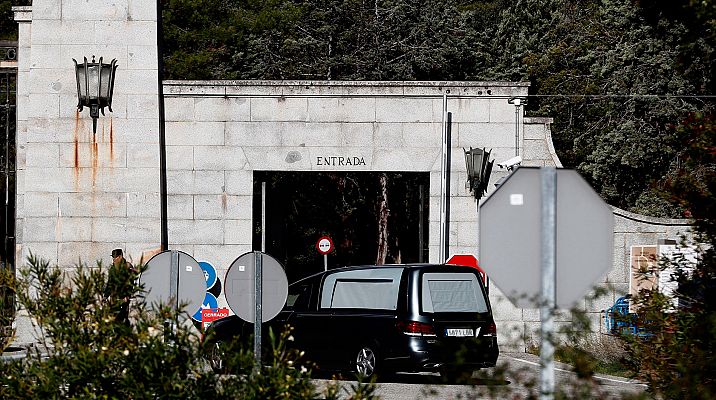 Ensayan la exhumación de Franco en el Valle de los Caídos 