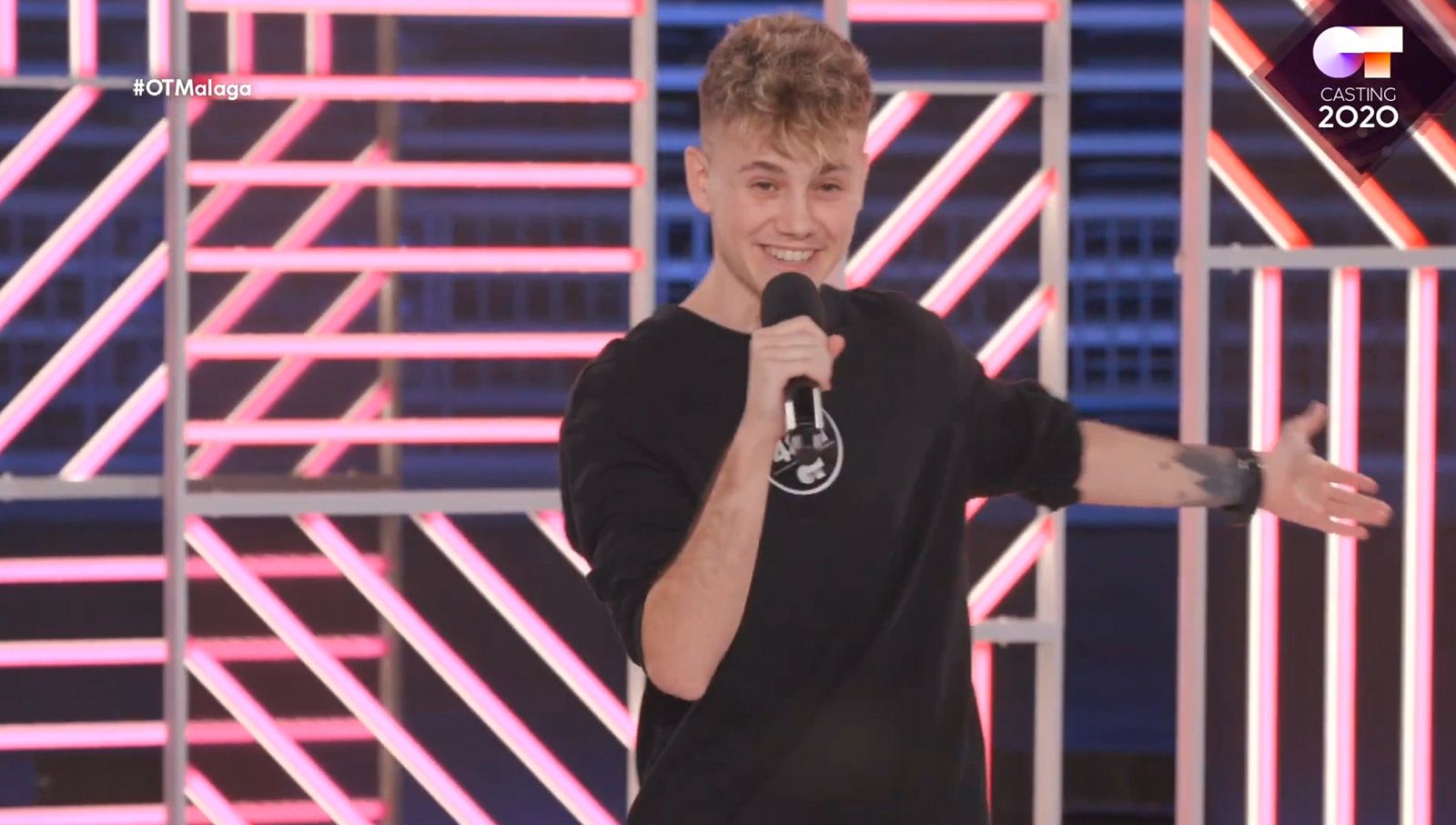 Huguín el rapero de la fase 2 del casting de OT 2020 en Málaga