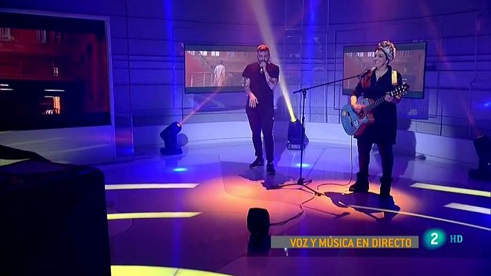 Yonse feat. Amparanoia presentan "Alma de Clandestino" en La 2 Noticias