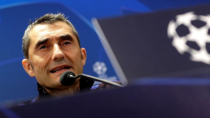 Telediario 1 - Valverde pide "sentido común" para la disputa del Clásico