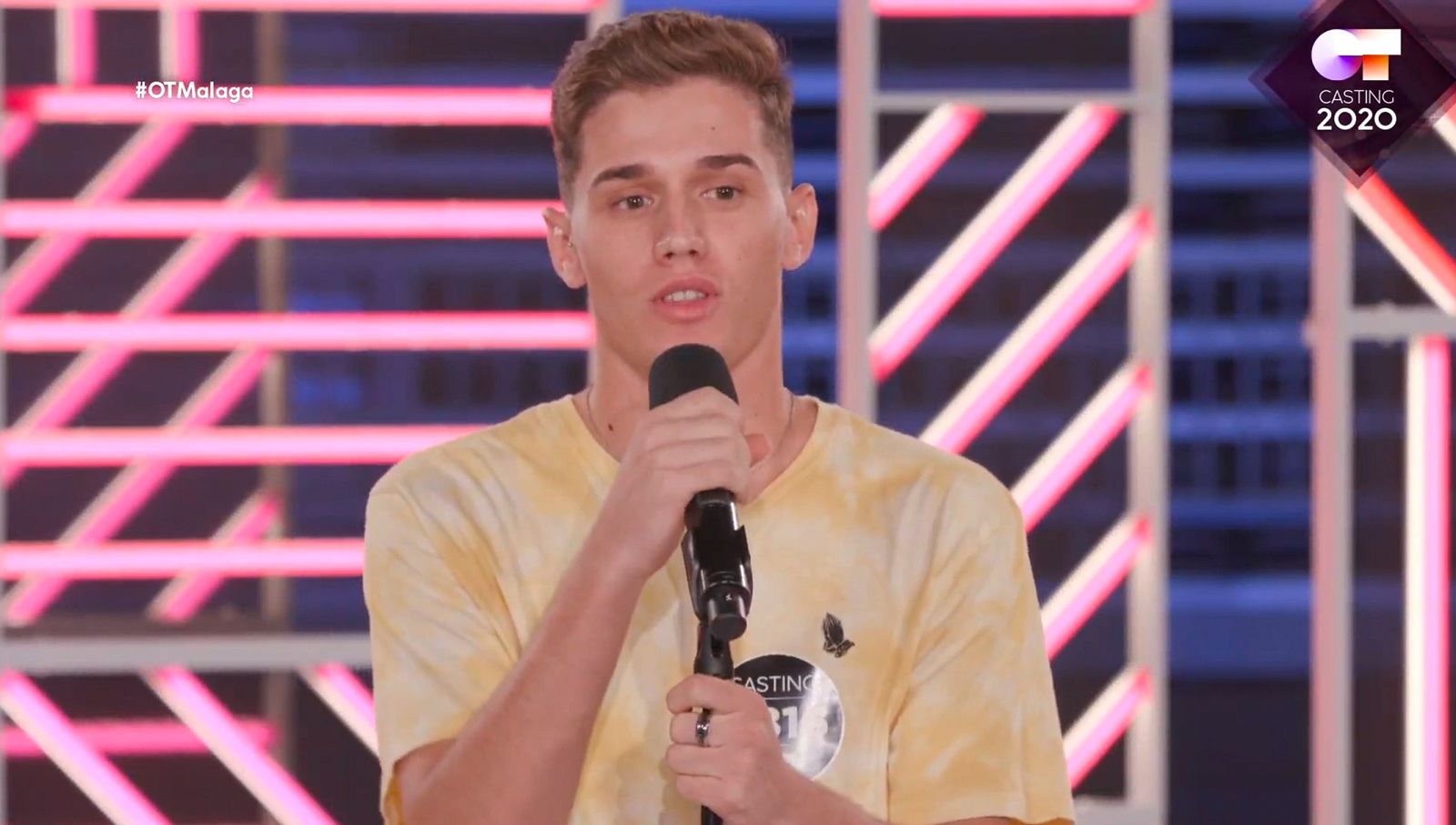 Rodrigo, escucha los consejos de Noemí en la fase 2 del casting de OT2020 en Málaga