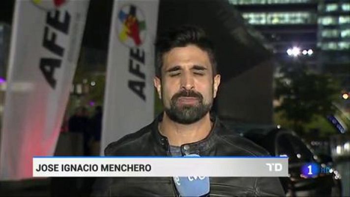 Telediario 1 - Las futbolistas de Primera van a la huelga