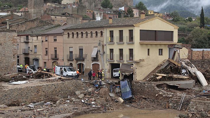 Informativo 24h - Un muerto por el temporal de lluvia en Cataluña
