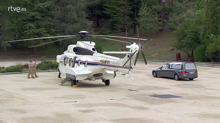 Informativo 24h - Así ha sido el último ensayo de la exhumación de Franco del Valle de los Caídos