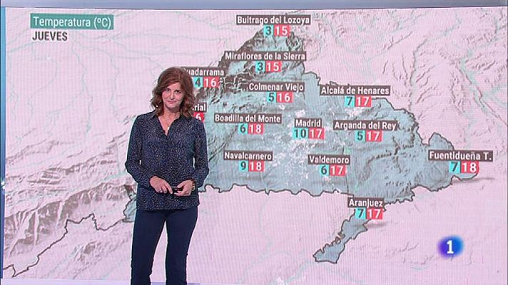  El Tiempo en la Comunidad de Madrid - 23/10/19