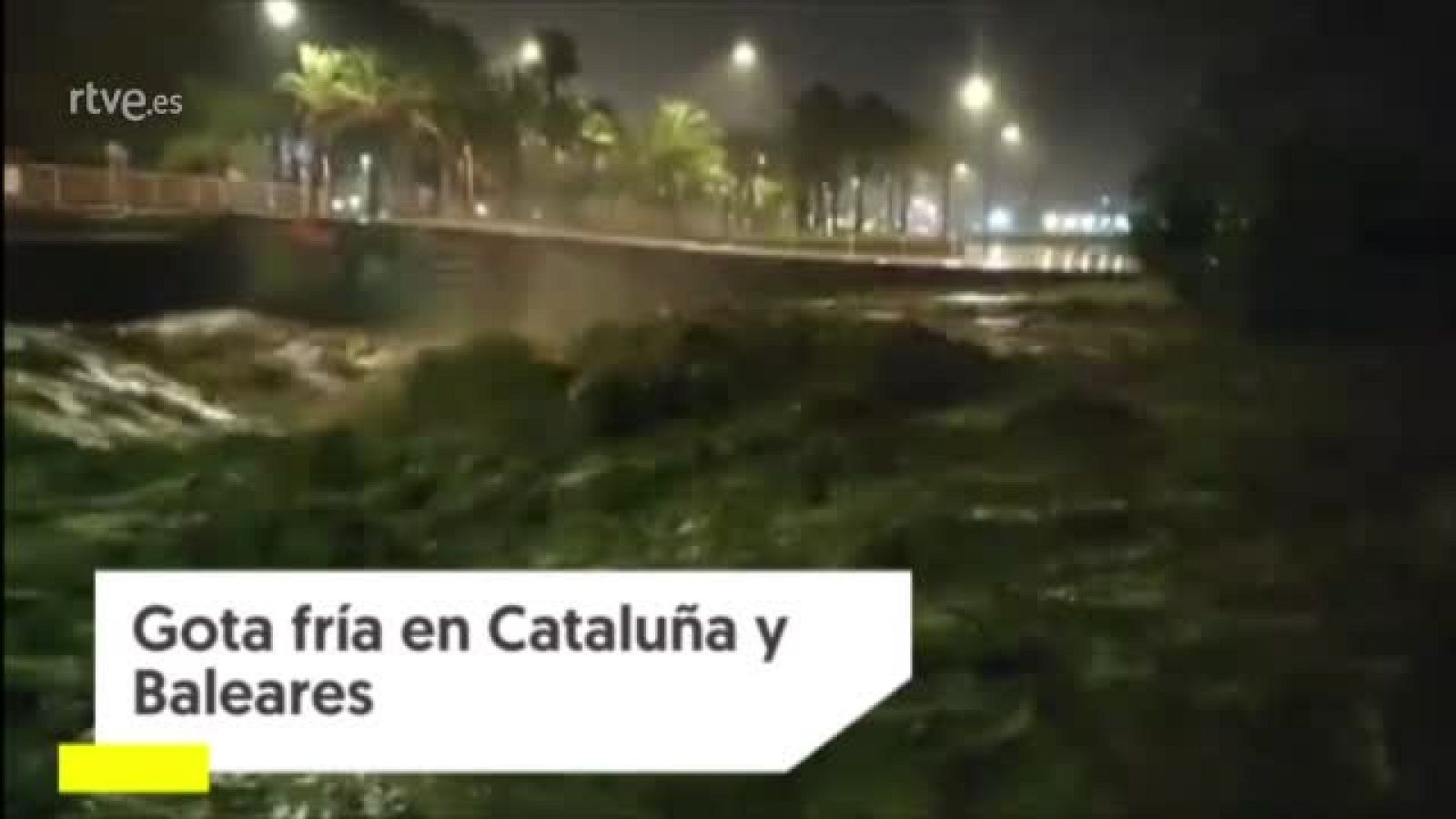 Las imágenes de la gota fría en Cataluña y Baleares