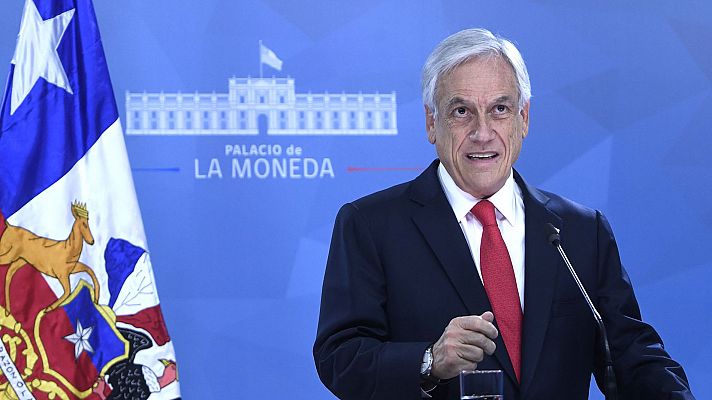 Piñera anuncia un paquete de medidas sociales en Chile