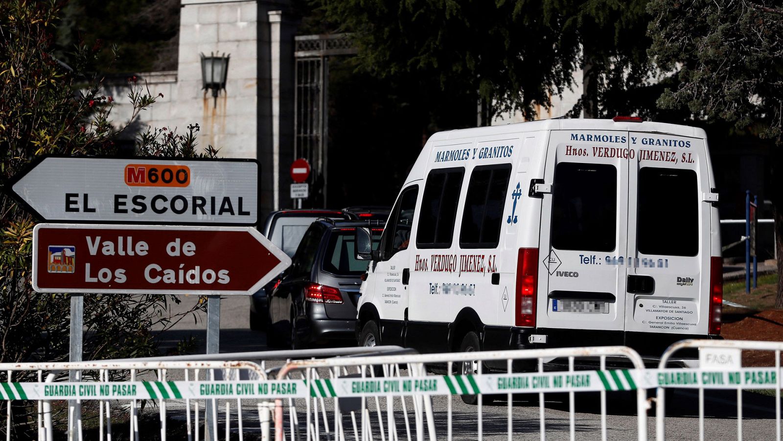 Todo listo en el Valle de los Caídos para la exhumación de Franco