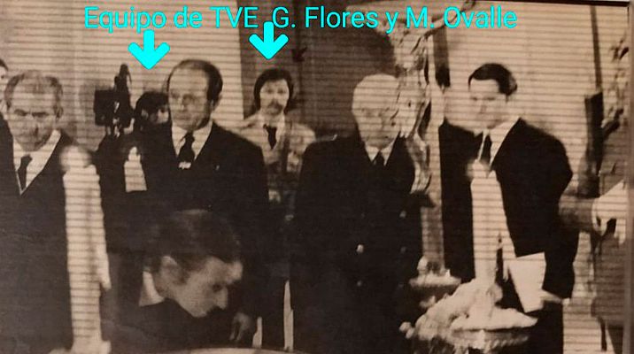 Telediario 1 - El reportero de TVE que grabó el entierro de Franco