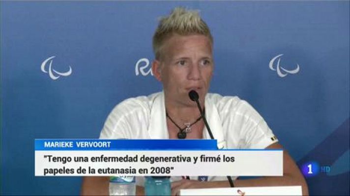 Telediario 1 - La campeona paralímpica Marieke Vervoort muere tras recibir la eutanasia