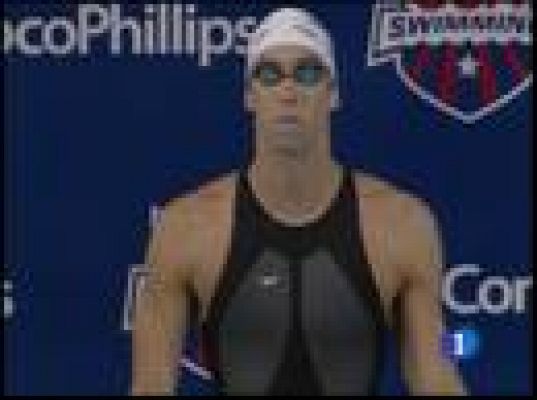 Phelps,récord en los 100 mariposa