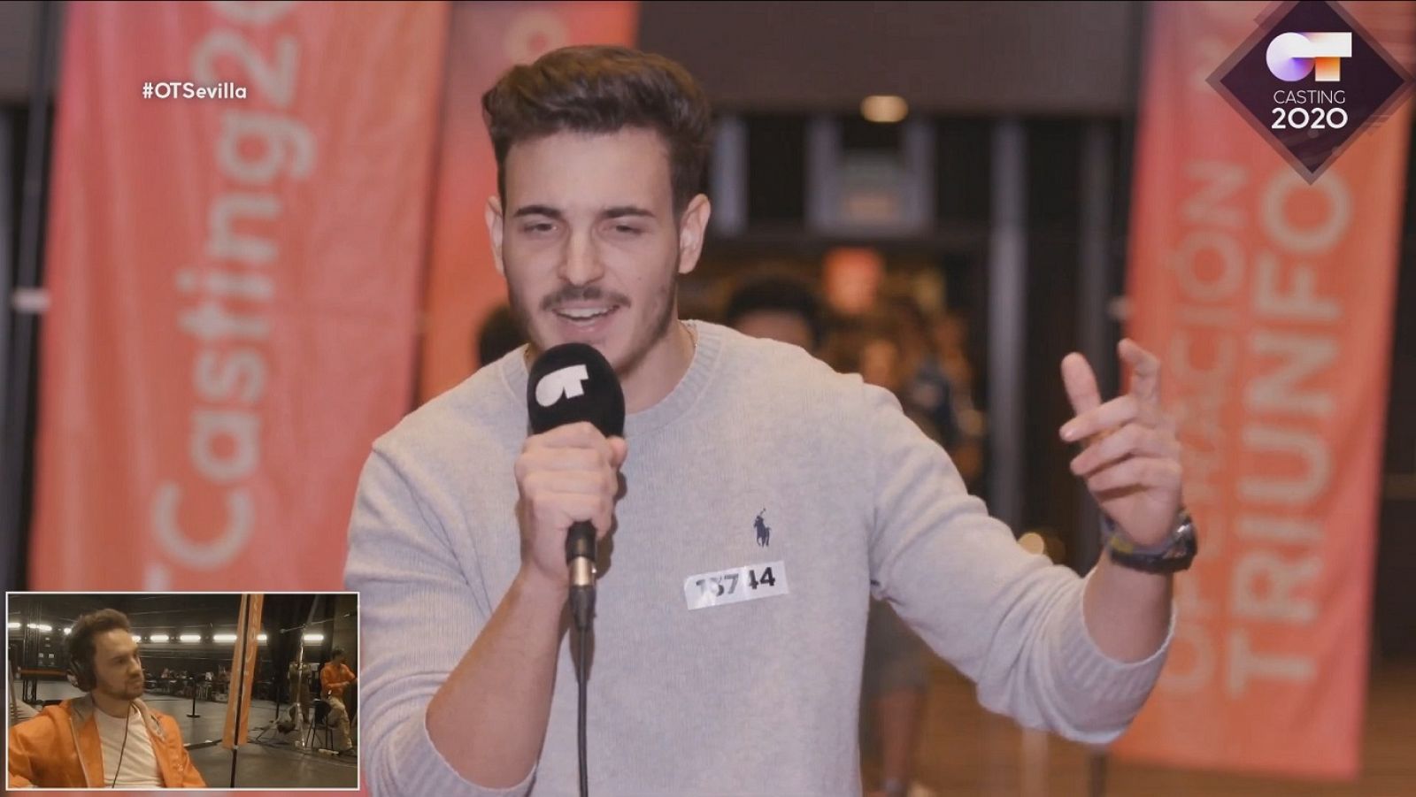 Un chico versiona a Alejandro Sanz en la Fase 1 del casting OT 2020 en Sevilla
