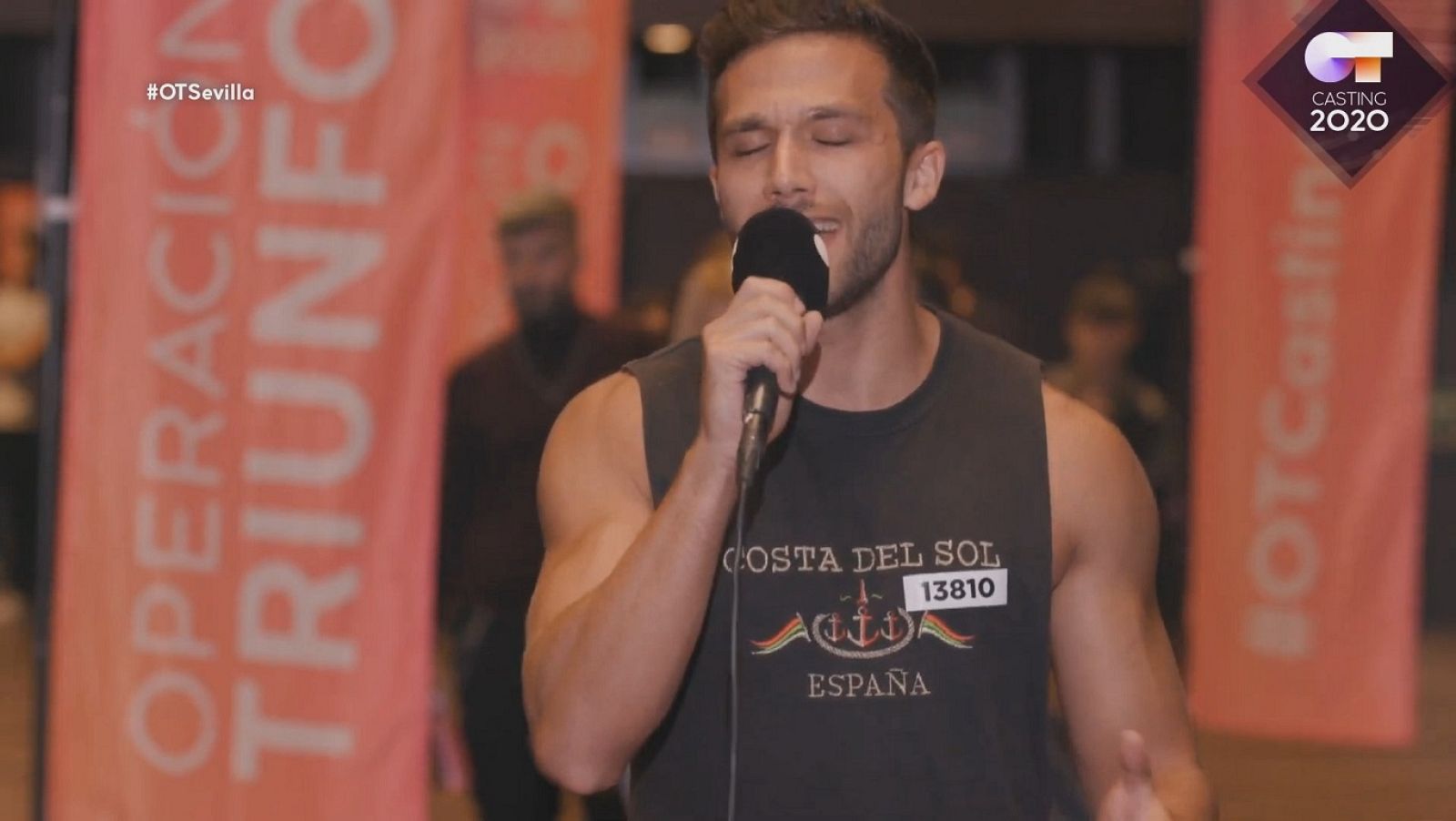 Joan Manel Serrat en Sevilla, en la Fase 1 del casting OT 2020