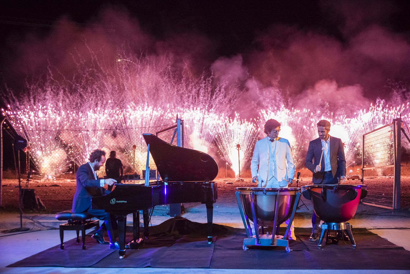 Gran Piromusical como fin de fiesta