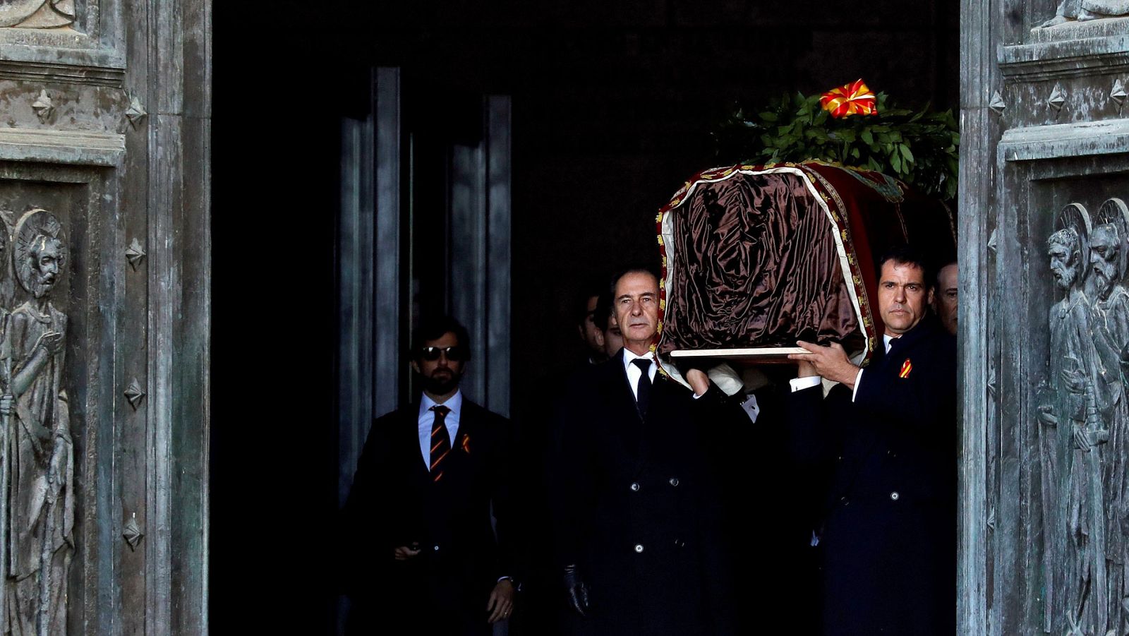 Momentos clave de la exhumación de Franco en el Valle de los Caídos