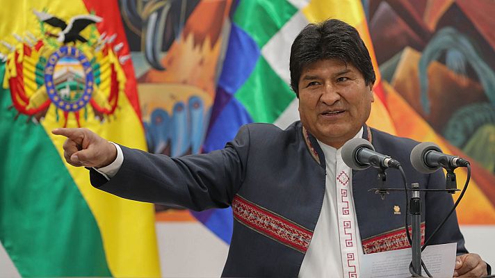 Evo Morales, virtual ganador de las elecciones en Bolivia