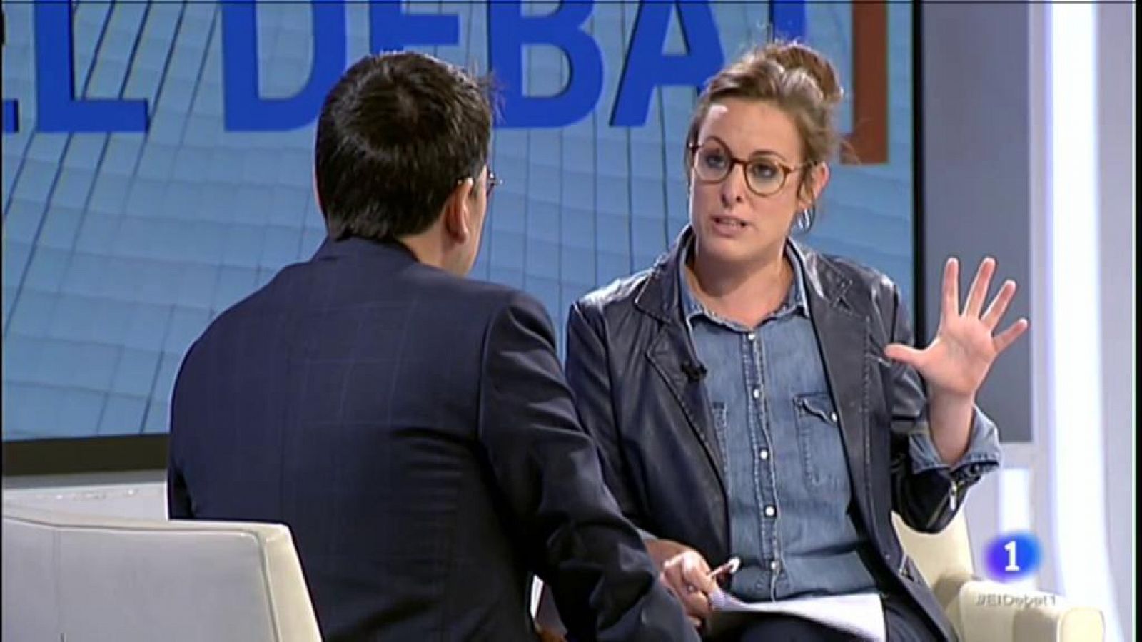 El Debat de La 1 entrevista Mireia Vehí, candidata a les eleccions generals per la CUP