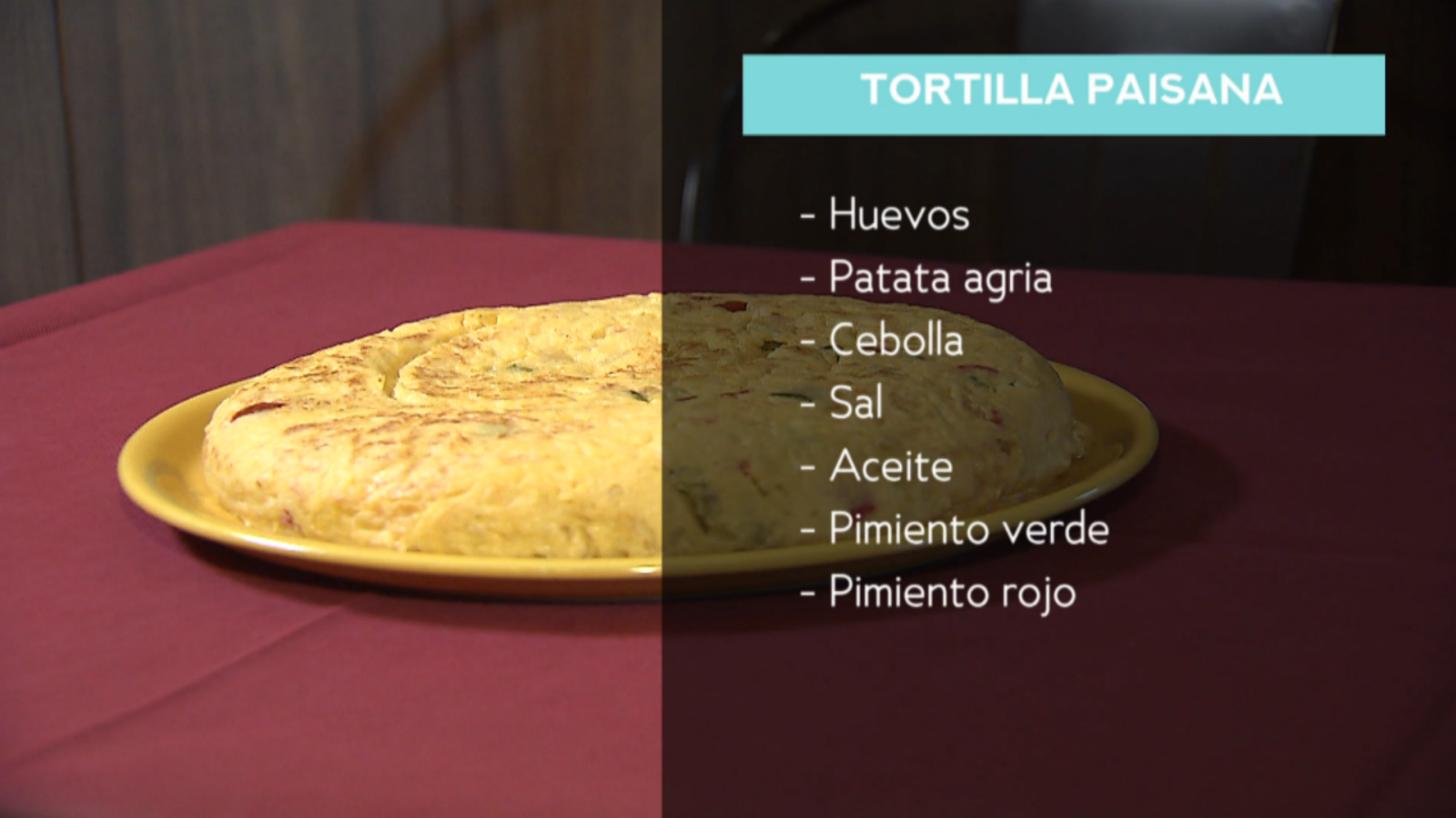 Tortilla paisana
