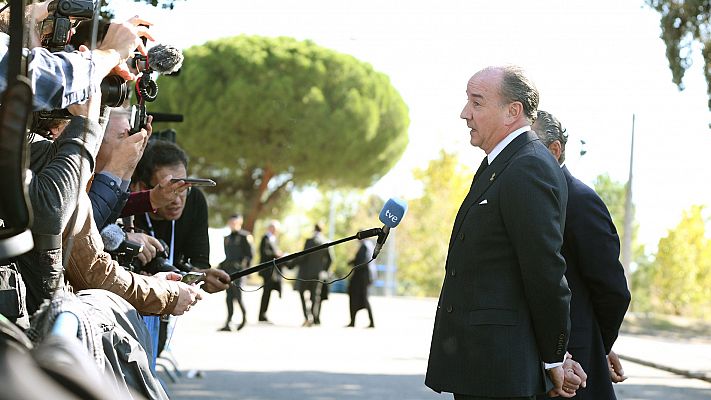 Telediario 1 - El abogado de los Franco califica de "innecesario" y "vejatorio" el incidente en Mingorrubio